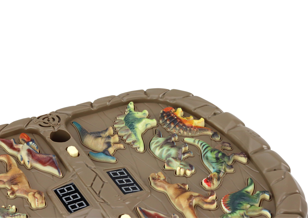 Jogo whac-a-mole dinossauros mesa
