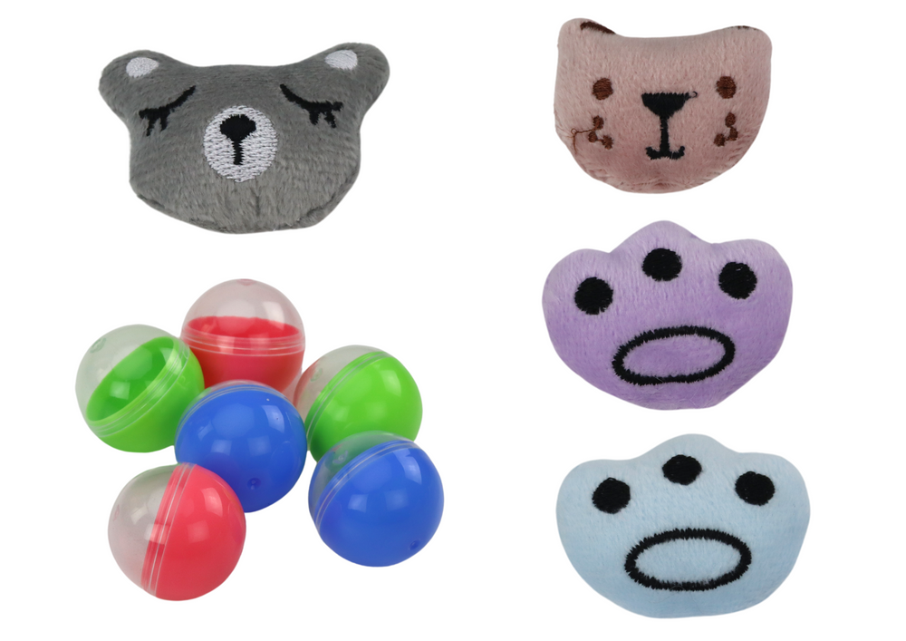 Máquina apanhar peluches e bolas turquesa
