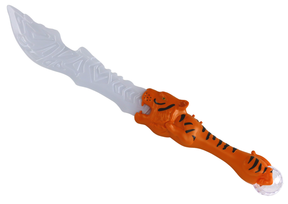 Espada luz tigre laranja