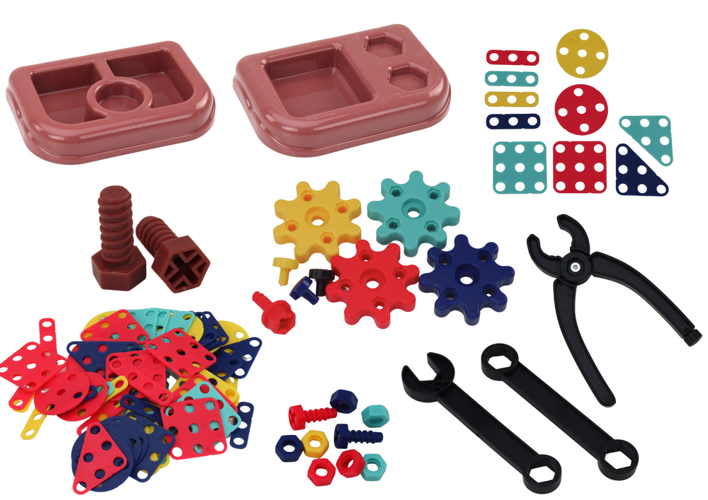 Puzzle construção 3D com berbequim DIY desmontagem