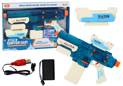 Pistola água recarregável M416 500 ml alcance 8-10 m