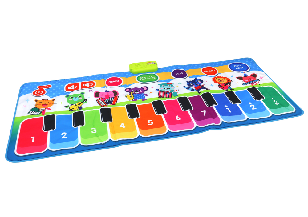 Tapete musical educativo dança com instrumentos