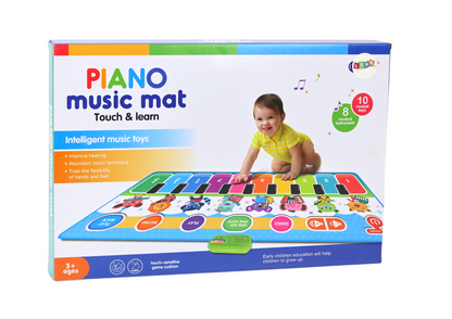 Tapete musical educativo dança com instrumentos