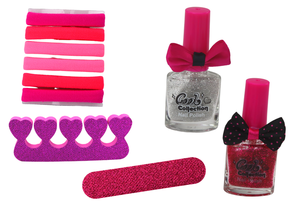 Kit beleza cabelo unhas e bálsamo labial