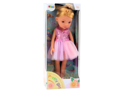 Boneca bailarina rosa 33 cm