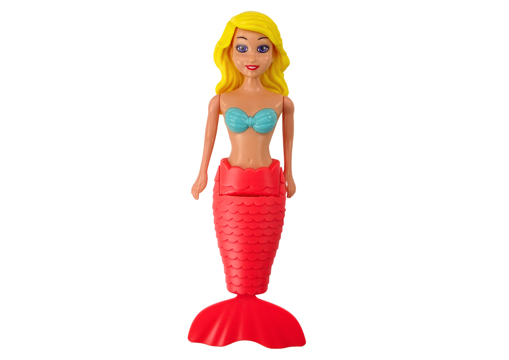 Boneca de banho sereia de corda flutuante (1 unidade, sortido)