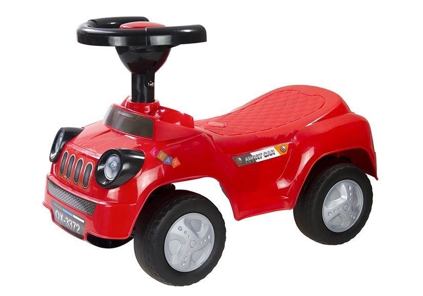 Carro andador bebé desportivo vermelho