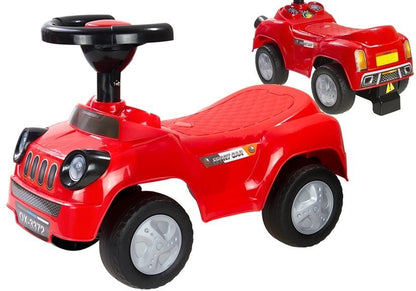Carro andador bebé desportivo vermelho