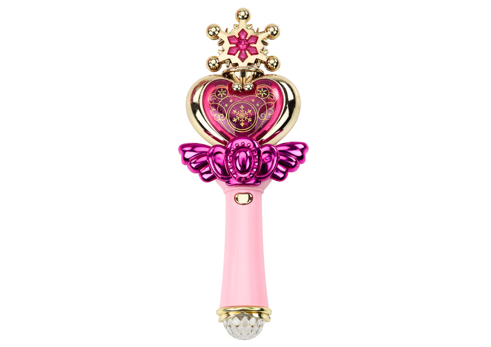 Varinha princesa com luz e som rosa (1 unidade, sortido)