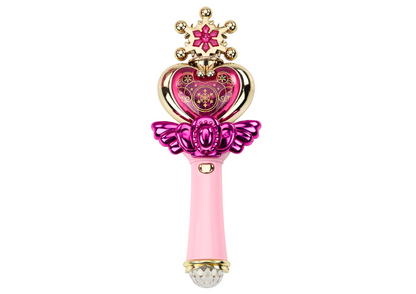 Varinha princesa com luz e som rosa (1 unidade, sortido)