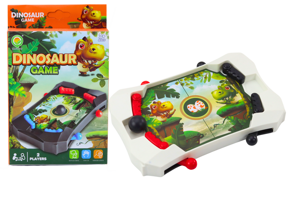Mini jogo dinossauro bola branco