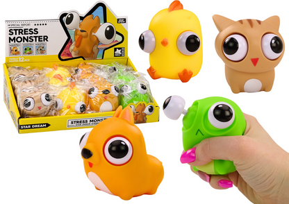 Brinquedo anti-stress monstro sensorial mix (1 unidade, sortido)