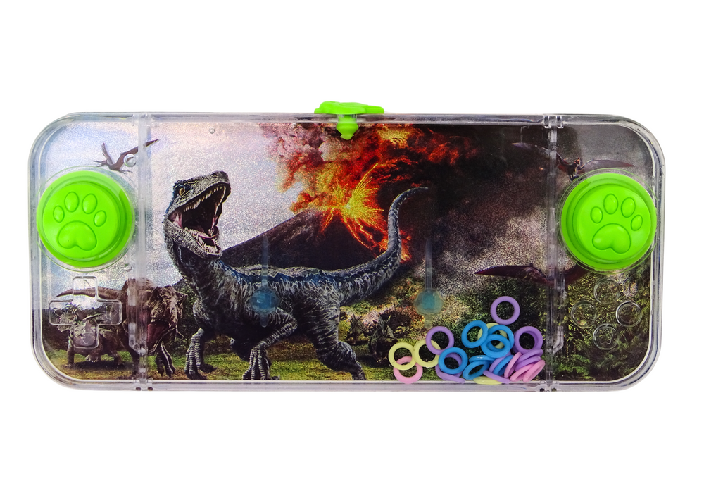 Jogo de água arcade dinossauro Carnotaurus consola verde (1 unidade)