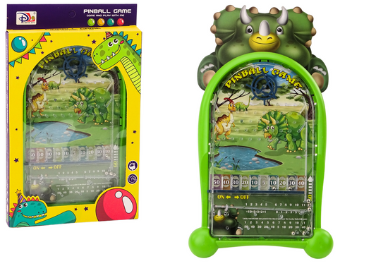 Jogo pinball dinossauros base verde