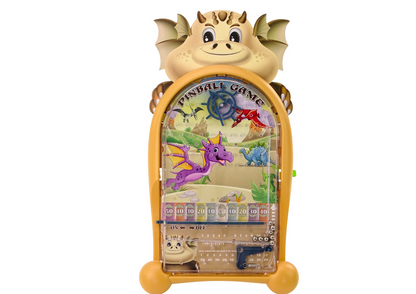 Jogo pinball dinossauros dragão base bege