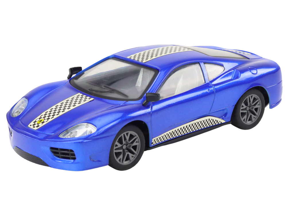 Carro RC 1:16 com luz azul