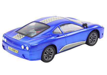 Carro RC 1:16 com luz azul