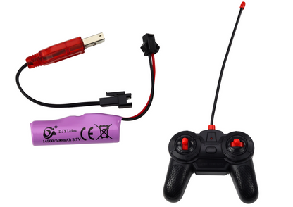 Carro RC racer 1:12 vermelho com luzes e sons