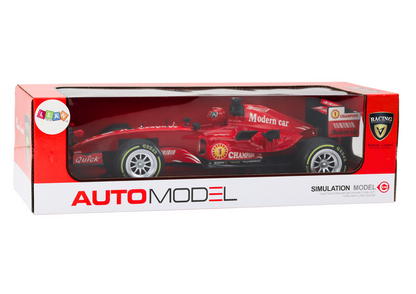 Carro RC racer 1:12 vermelho com luzes e sons