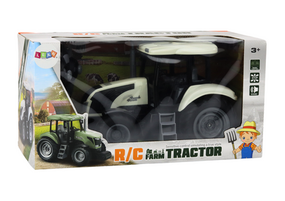 Trator RC 2.4G com som branco