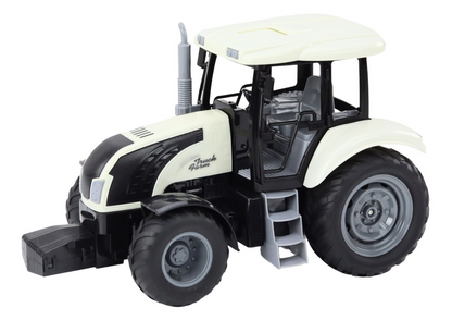 Trator RC 2.4G com som branco