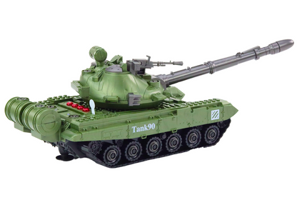 Tanque militar desmontável DIY com suspensão
