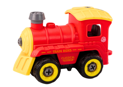 Comboio RC locomotiva vermelha