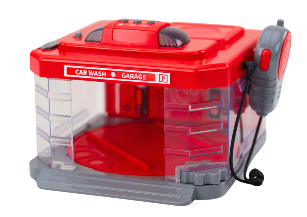 Conjunto bombeiros com walkie-talkie água luz som
