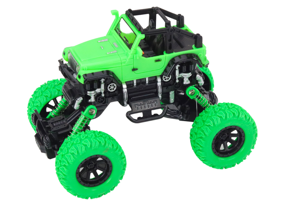 Carro todo-o-terreno escalada 4x4 amortecedores (1 unidade, sortido)