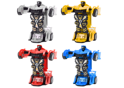 Carro robot transformação 2 em 1 desportivo (1 unidade, sortido)