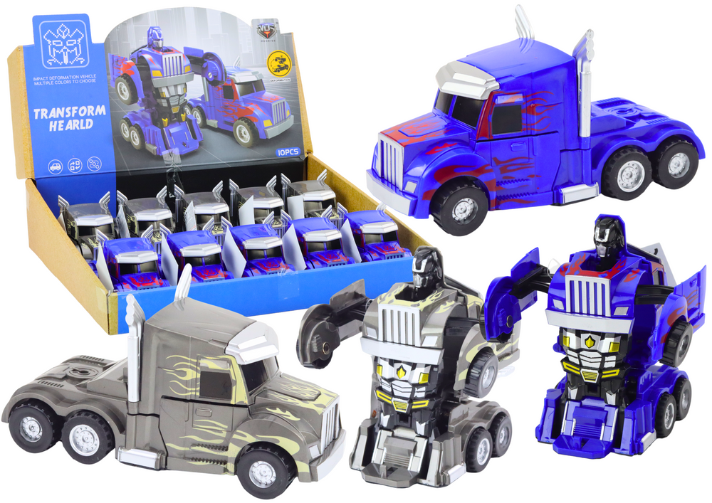 Camião robot transformação 2 em 1 (1 unidade, sortido)