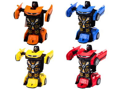 Robot transformação 2 em 1 4 cores (1 unidade, sortido)