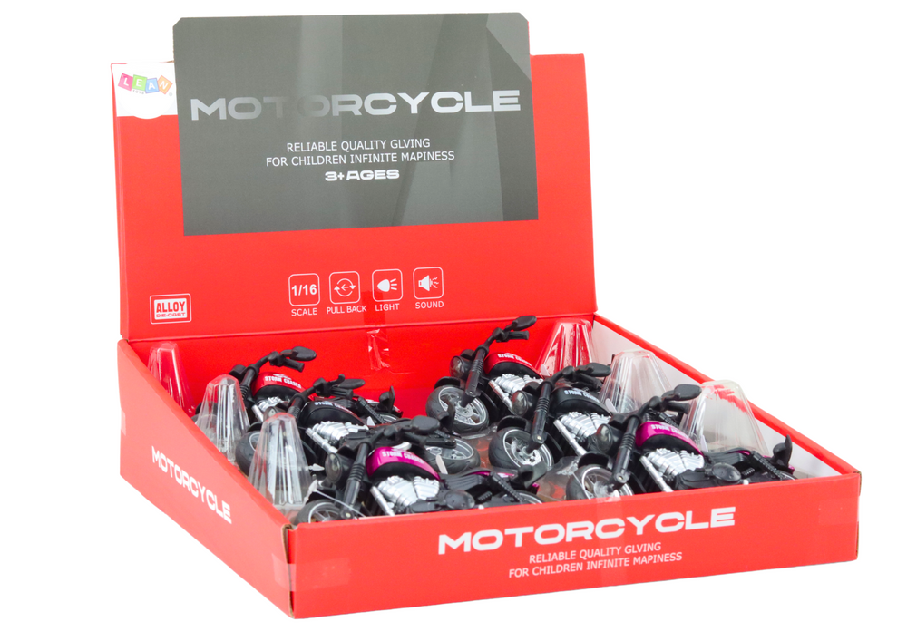 Motocicleta Harley fricção (1 unidade, sortido)