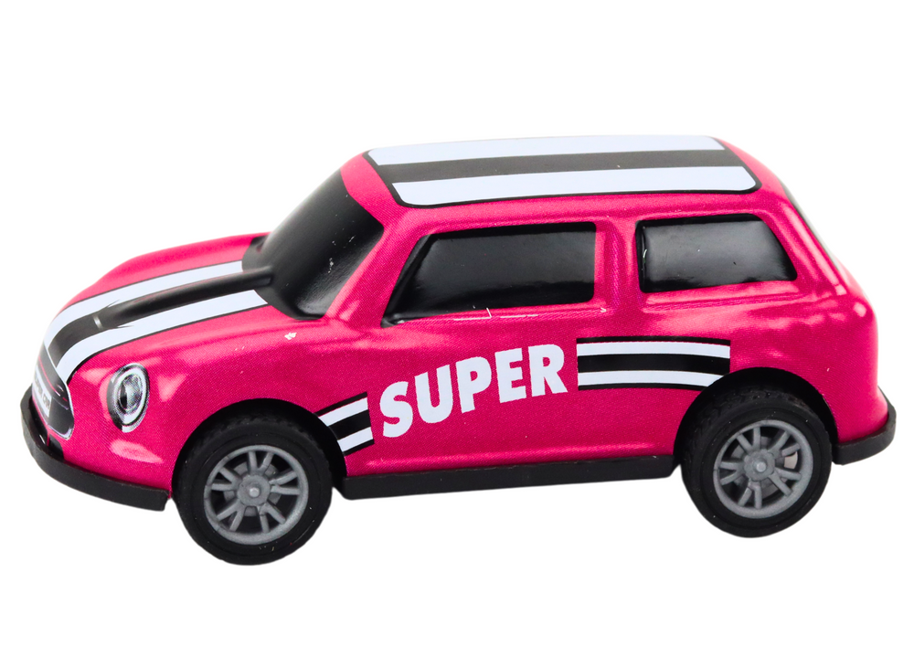 Conjunto carros mola coloridos 12 peças