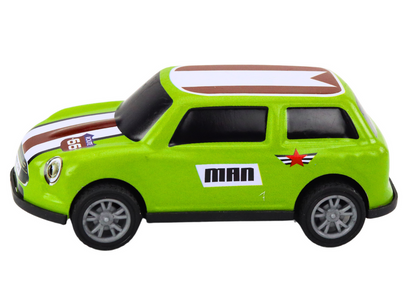 Conjunto carros mola coloridos 12 peças