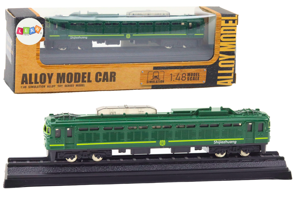 Vagão comboio coleção verde 1:48 metal