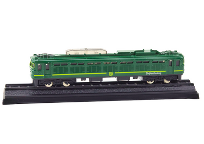 Vagão comboio coleção verde 1:48 metal