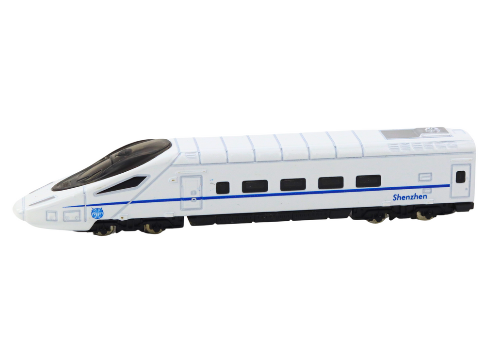Vagão comboio coleção branco 1:48 metal