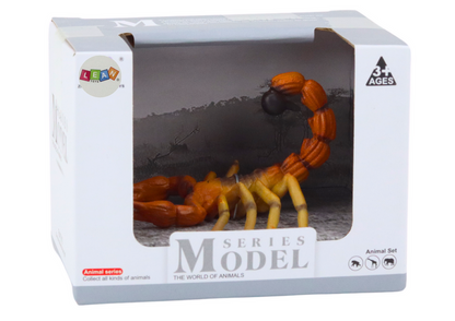Escorpião deserto 8 cm, coleção Animais do Mundo