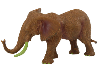 Elefante africano castanho safari