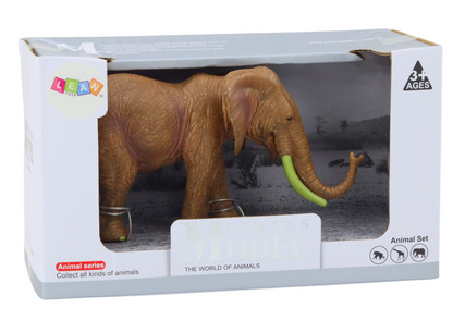 Elefante africano castanho safari