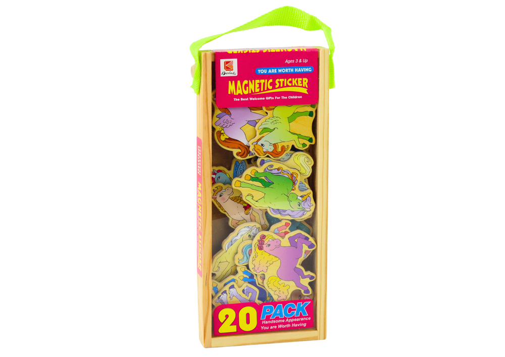 Conjunto bolas magnéticas coloridas 20 peças