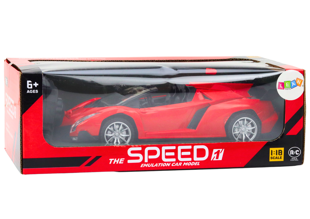 Carro Desportivo RC 1:16 Vermelho Roadster