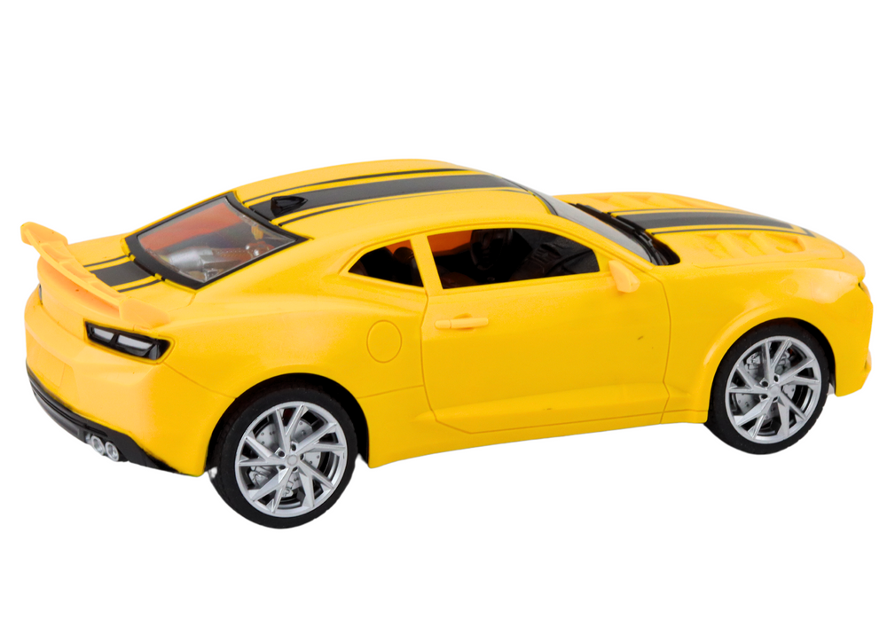 Carro desportivo RC 1:16 amarelo