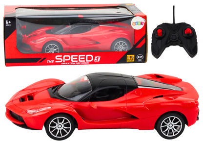 Carro Desportivo RC 1:16 Vermelho Coupé
