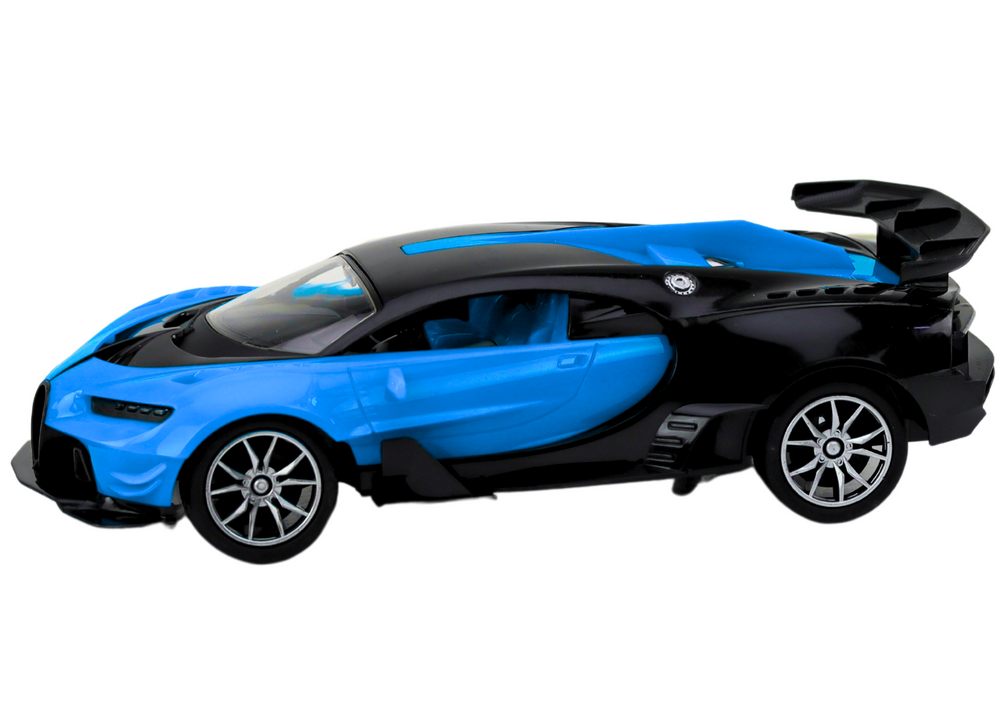 Carro Desportivo RC 1:16 Azul e Preto
