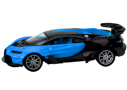 Carro Desportivo RC 1:16 Azul e Preto