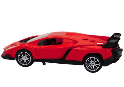 Carro Desportivo RC 1:16 Vermelho Coupé Racing