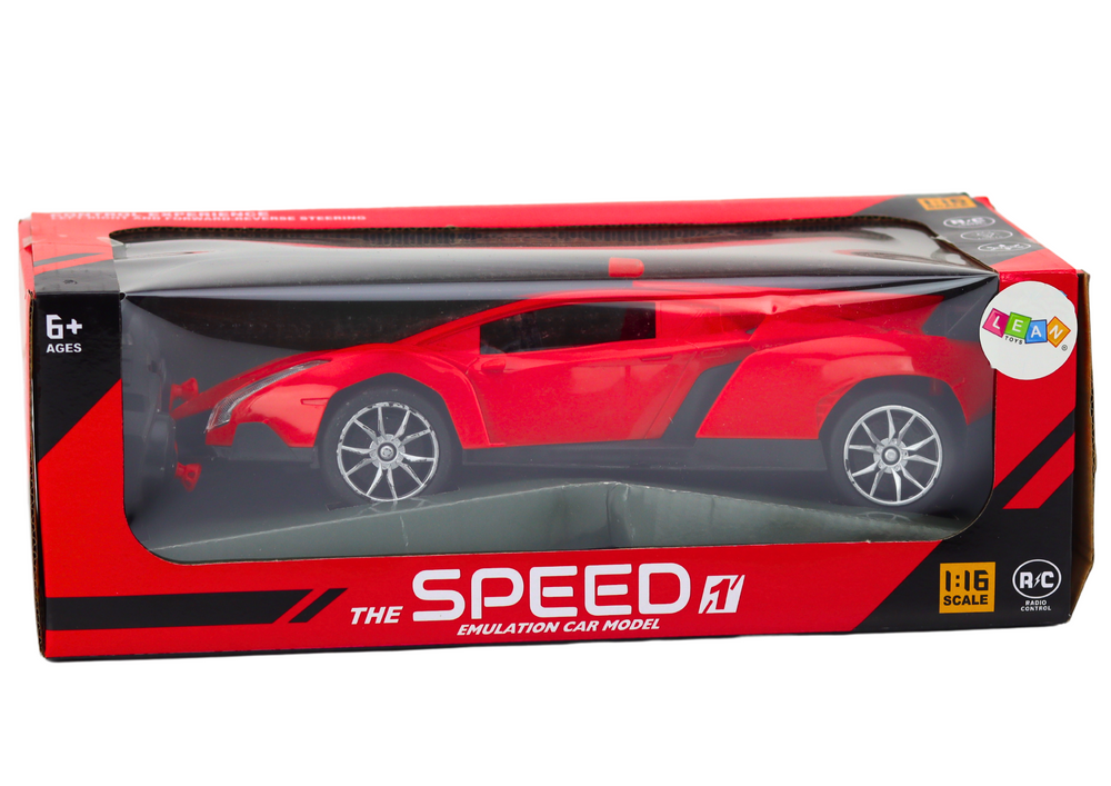 Carro Desportivo RC 1:16 Vermelho Coupé Racing