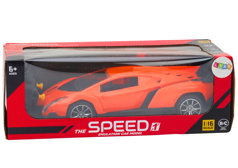 Carro Desportivo RC 1:16 Laranja Coupé